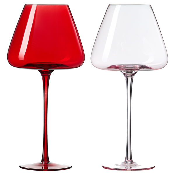 Love Stemmed Wine Glassware, Set of 2