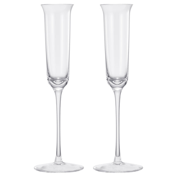 Opera Nick & Nora Champagne Flute Glassware, Set of 2
