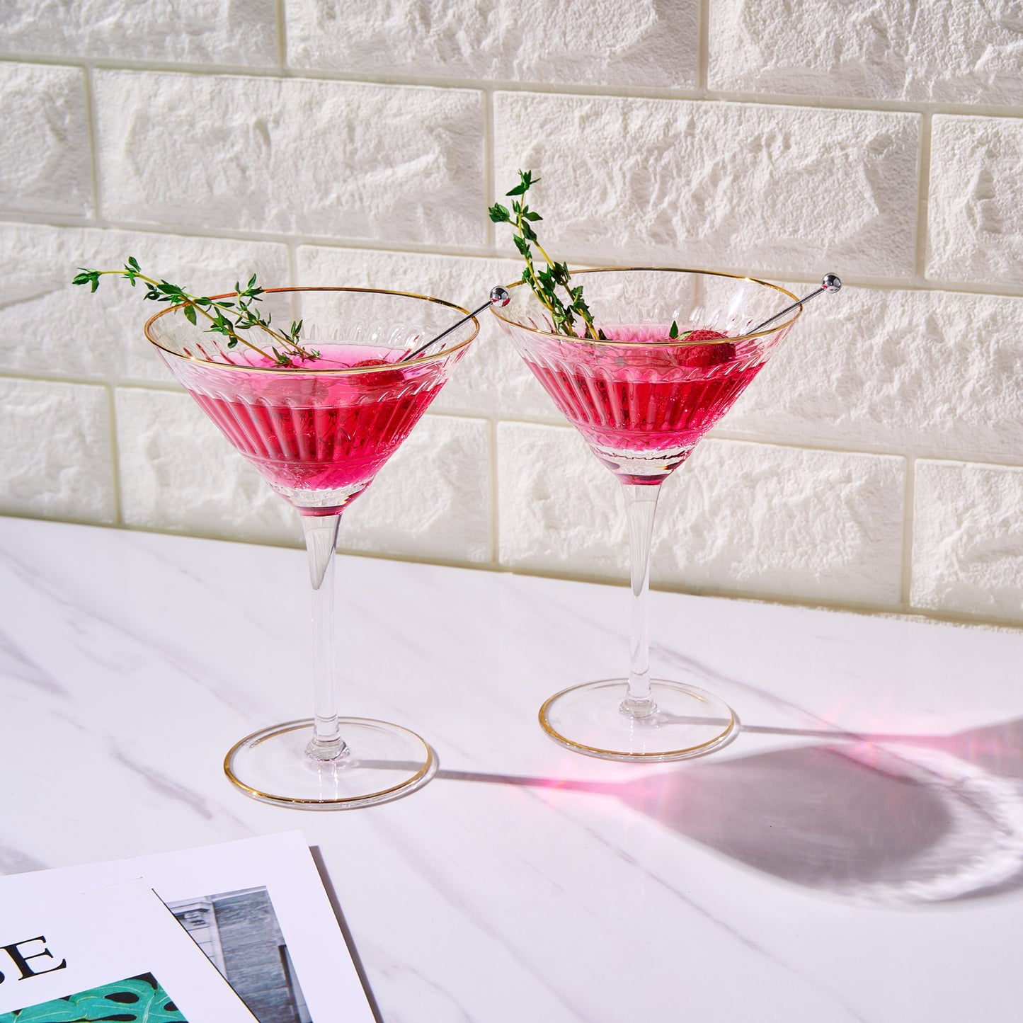 Duomo Martini Glassware, Set of 2