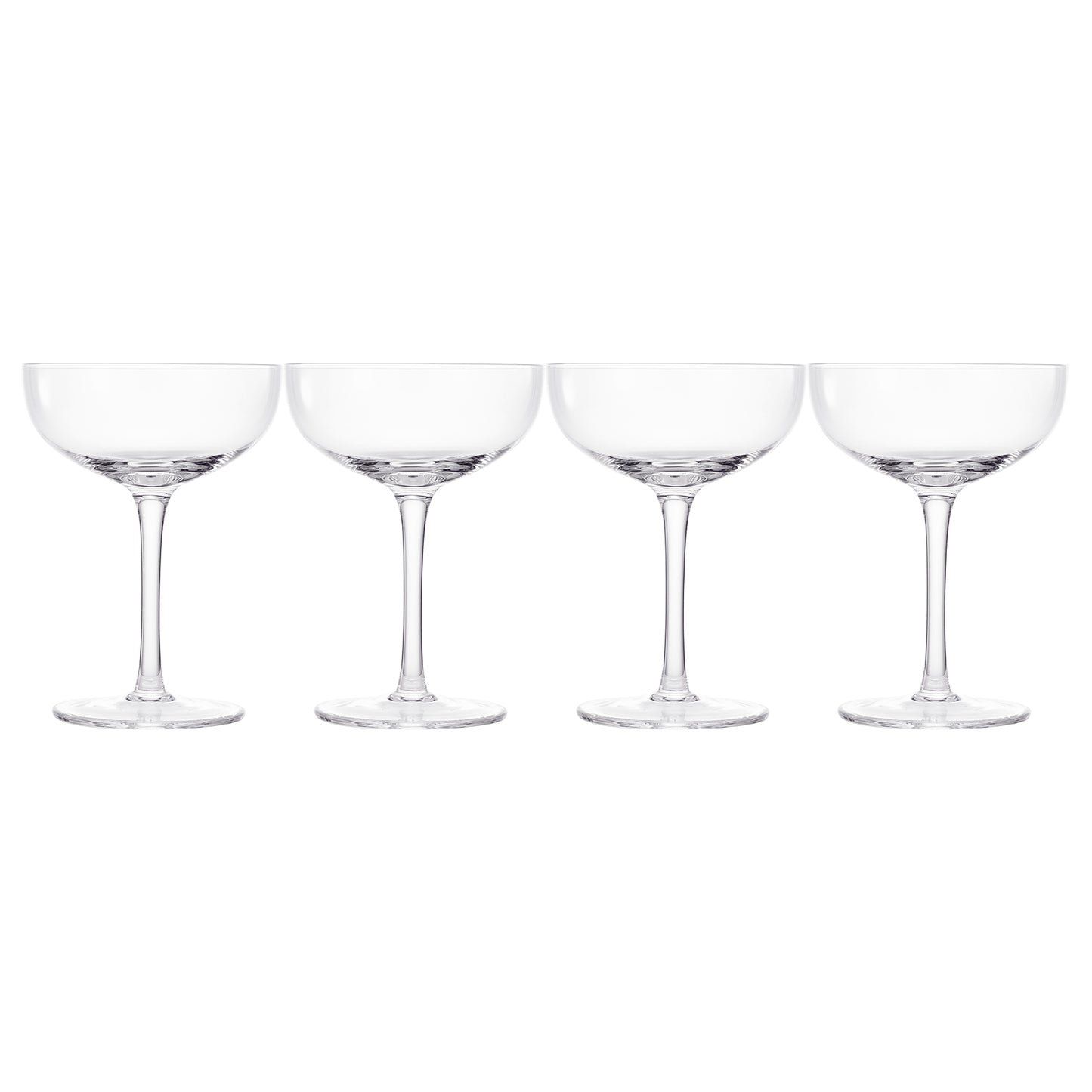 Classica Coupe Cocktail Glassware, Set of 4