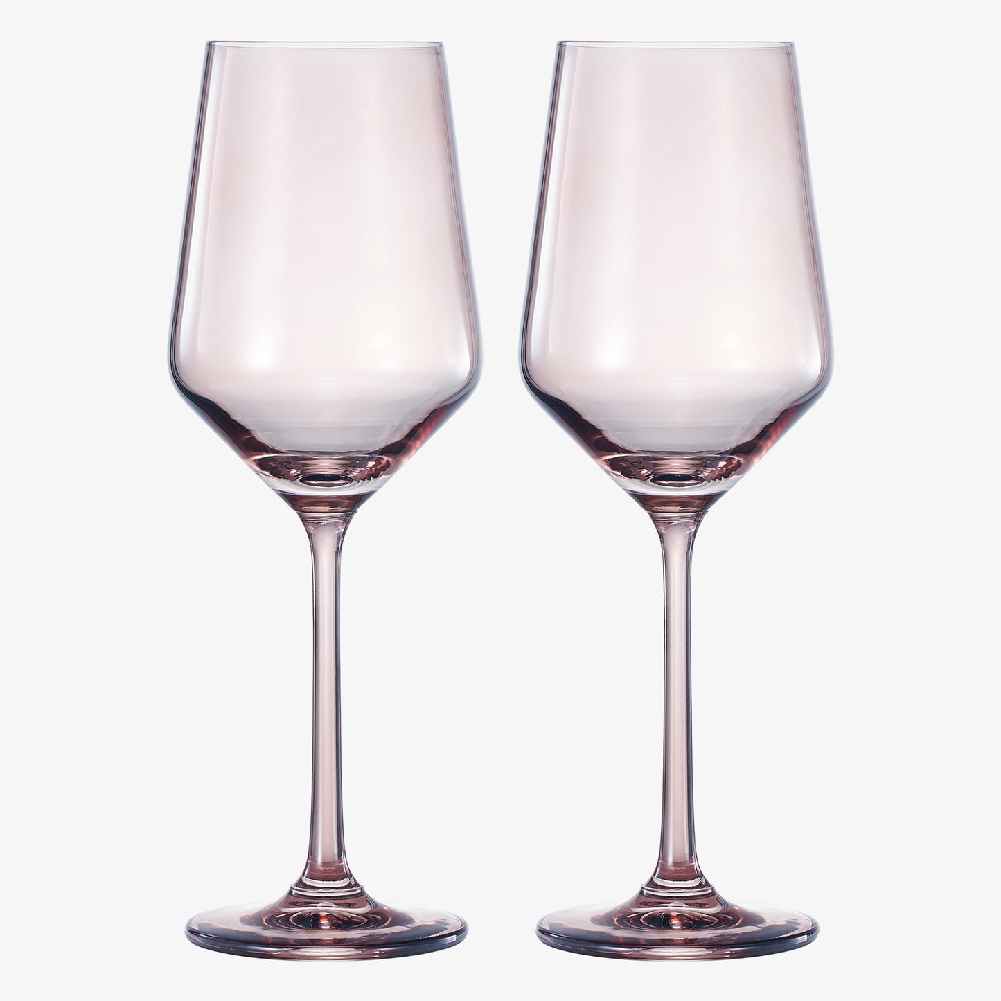 Tonal Wine Glassware, Smoke Grey, Set of 2