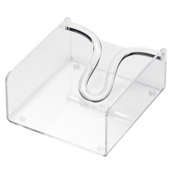 Acrylic Square Clear Cocktail Napkin Holder