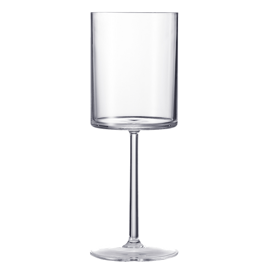 Barcelona Wine Glassware, Unbreakable Acrylic, Set of 4