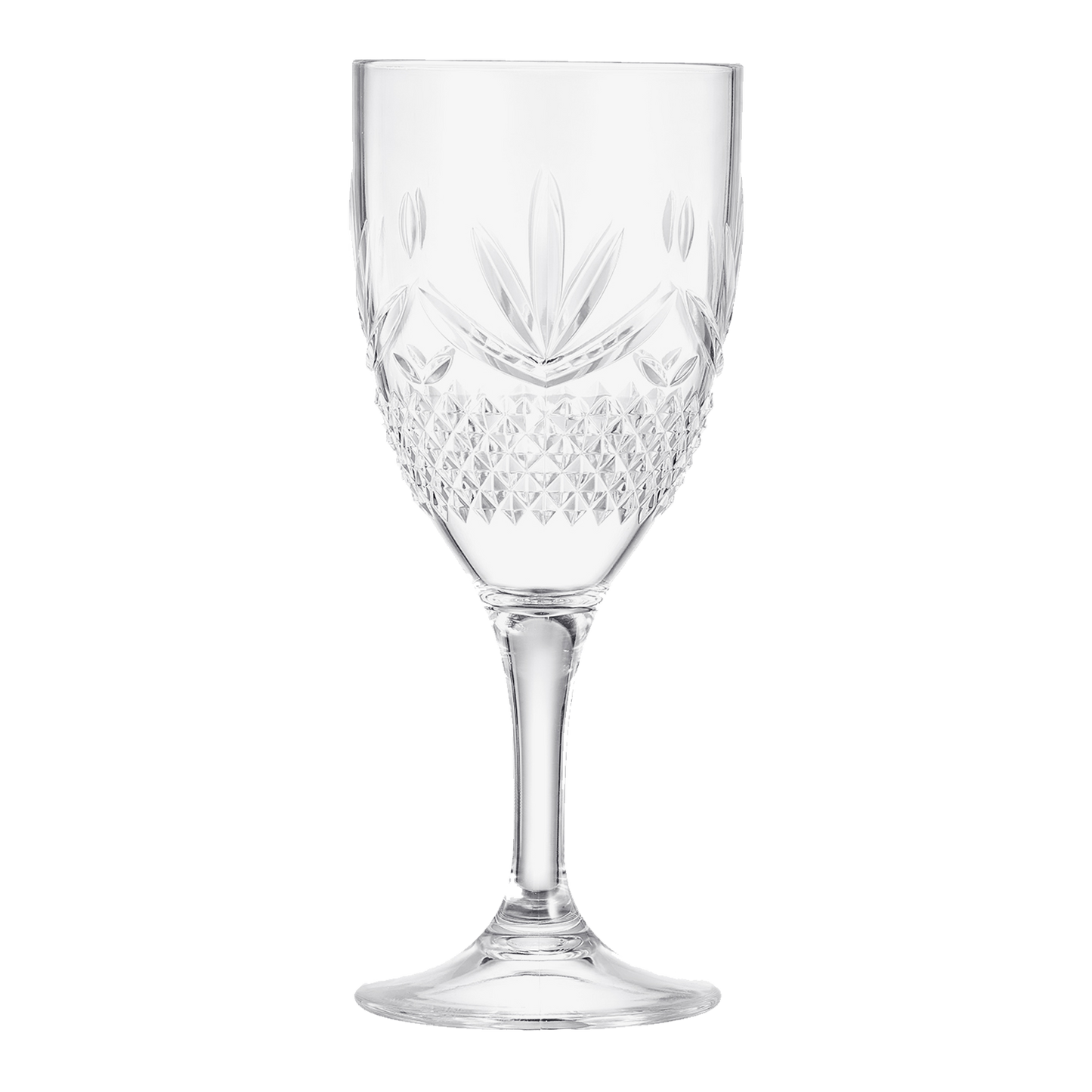 Onix Crystal Wine Glass, Unbreakable Acrylic, Set of 4