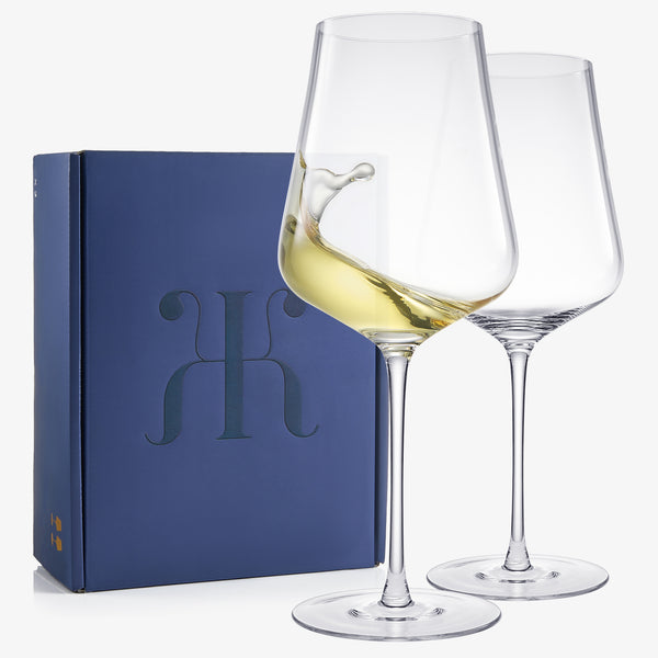 Classica Stemmed Wine Glassware, Set of 2