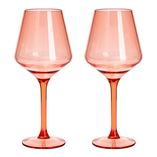 Khen Sunset Colored Crystal Wine Glass Set of 5, Large 20 OZ Glasses,  Bright Italian Style Tall Stem…See more Khen Sunset Colored Crystal Wine  Glass