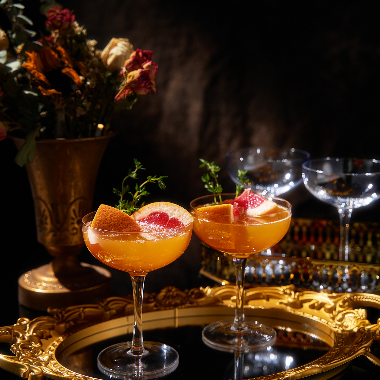 Classica Coupe Cocktail Glassware, Set of 2