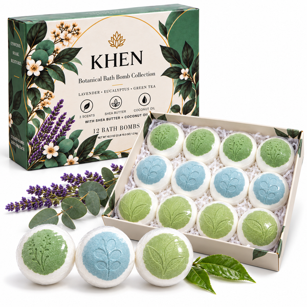 Natural Plant Bath Bombs