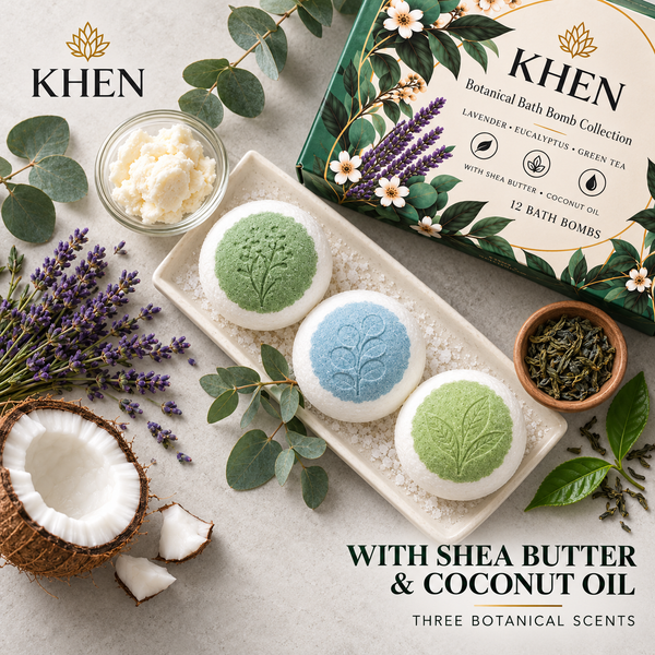 Natural Plant Bath Bombs