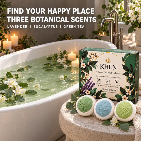 Natural Plant Bath Bombs