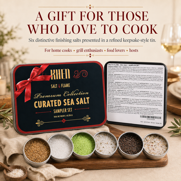 Curated Sea Salt Gift Set of 6, Chefs Collection