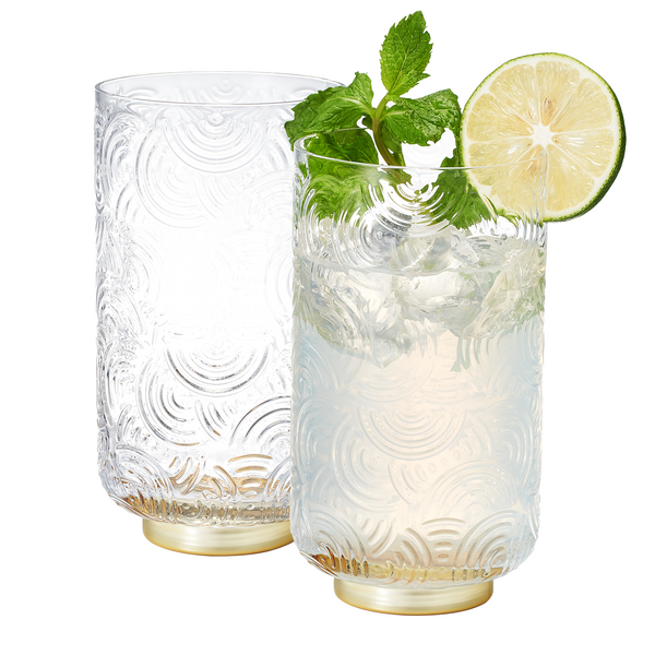 Metropolitan Highball Glassware, Set of 2