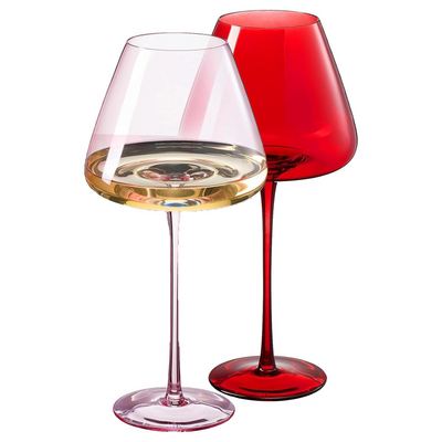 Love Stemmed Wine Glassware, Set of 2